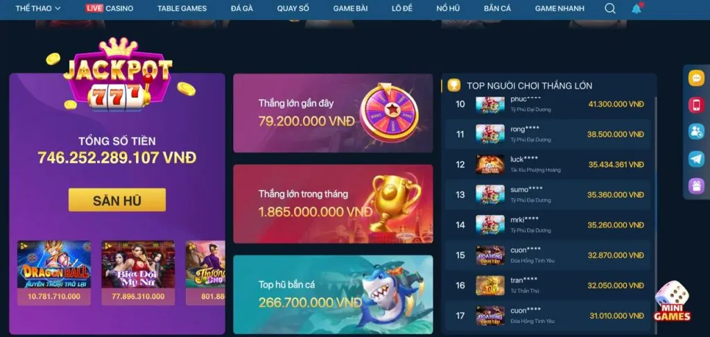 Hoàn trả hấp dẫn SB88